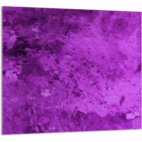 PANNEAU DE VERRE POUR CUISINE 65x60 Violet