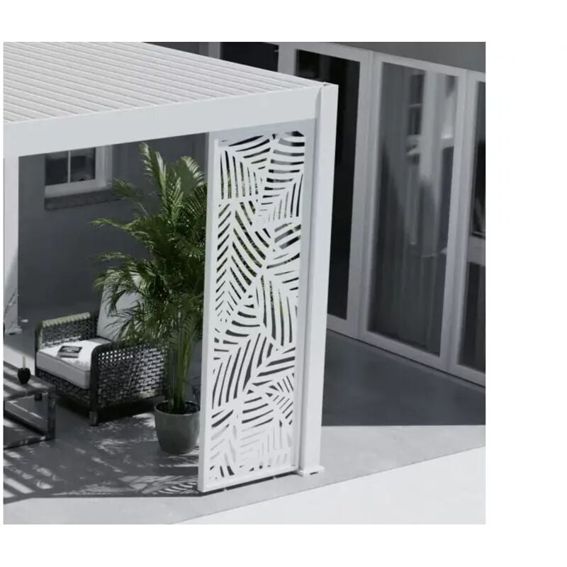 Panneau décoratif à feuilles Ombréa VS 1M - Blanc