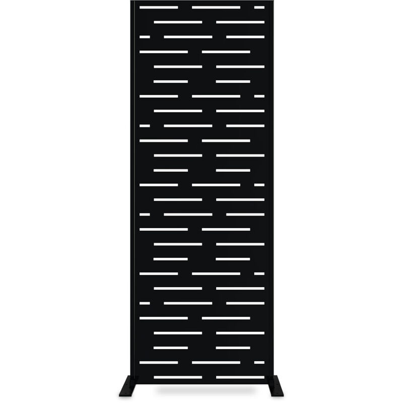 Casanoov - Panneau décoratif arlberg noir H.160cm motifs intégral