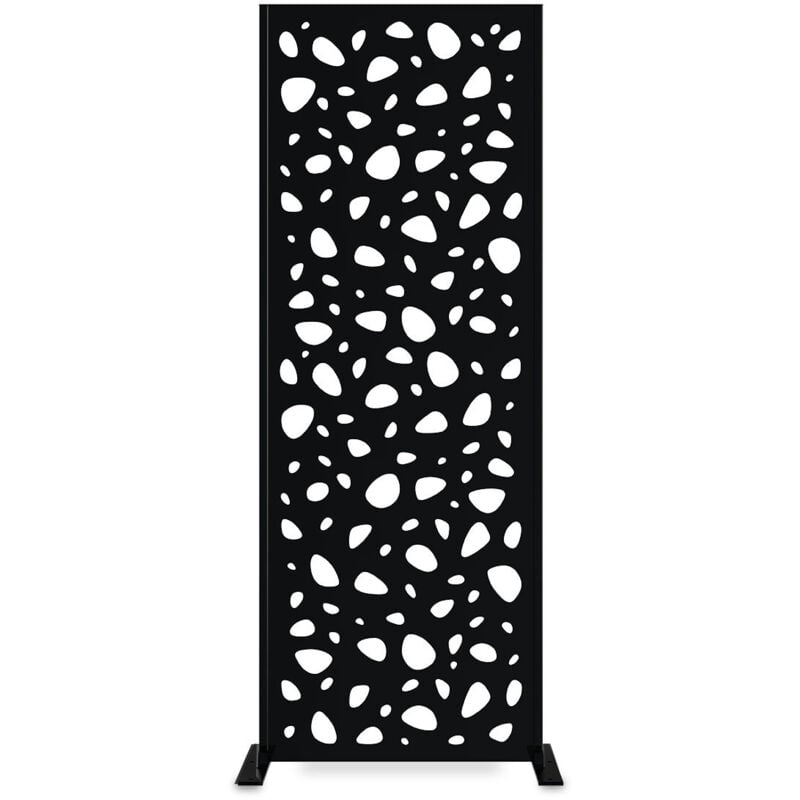 Casanoov - Panneau décoratif sunny noir H.160cm motifs intégral