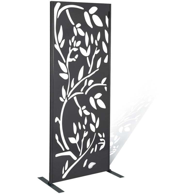 Panneau décoratif universel 150 x 50 CM LIS gris