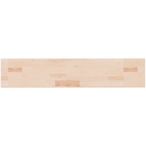 Panneau d'étagère 100x20x2,5 cm Bois de chêne massif non traité