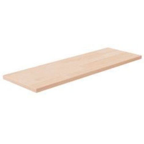 Panneau d'étagère 60x20x1,5 Bois de chêne massif non traité