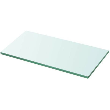 Panneau d’étagère Verre transparent 30x12