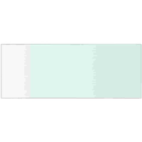 Panneau d’étagère Verre transparent 40 x 15 cm