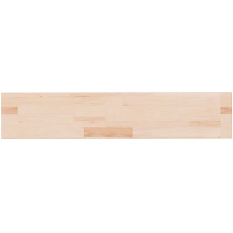 Panneau Mural En Chêne Massif - Bois Sauvage Fissuré - 105 Cm - Étagère Murale NEUF