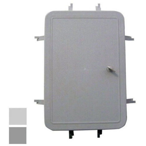Panneau d'inspection ABS 300x300 Gris