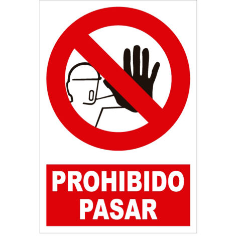PANNEAU D’INTERDICTION - INTERDICTION D’INTRUSION  JBM53817