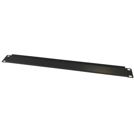 Panneau d'obturation pour rack et baie 19'', Hauteur 1U