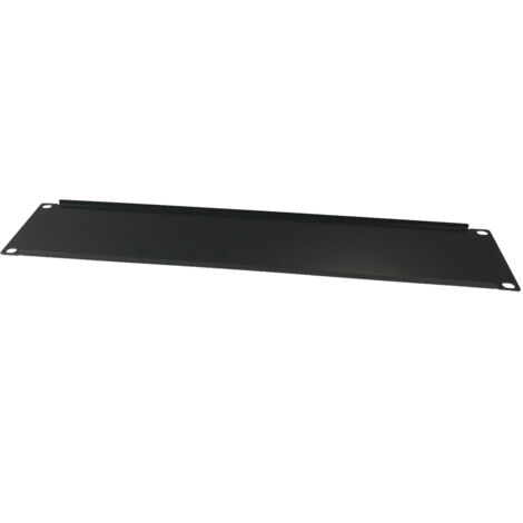 Panneau d'obturation pour rack et baie 19'', Hauteur 2U
