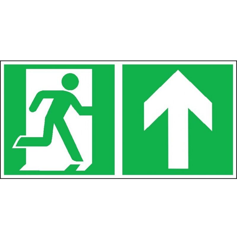 Panneau d'urgence 30x15cm