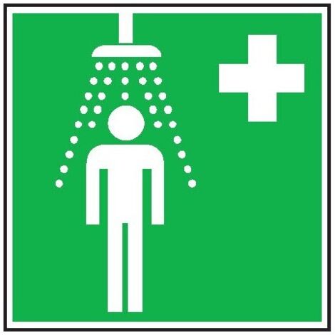 Panneau d'urgence Alu 200x200mm