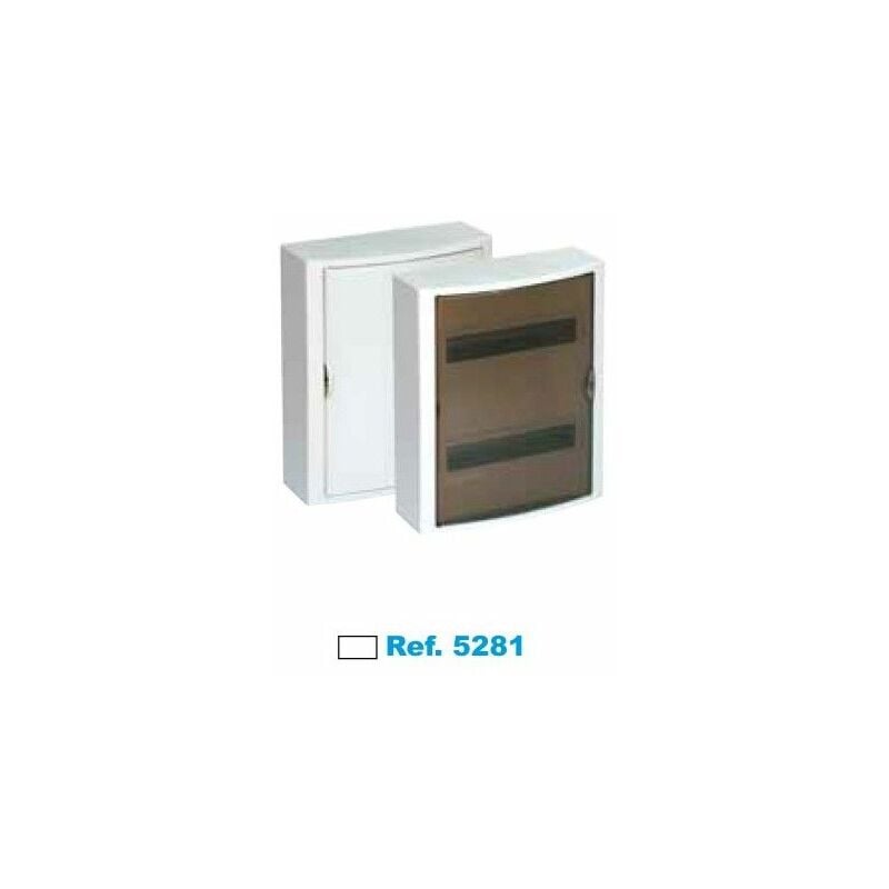 Solera - Panneau électrique de surface 28 éléments blanc Arelos 5281