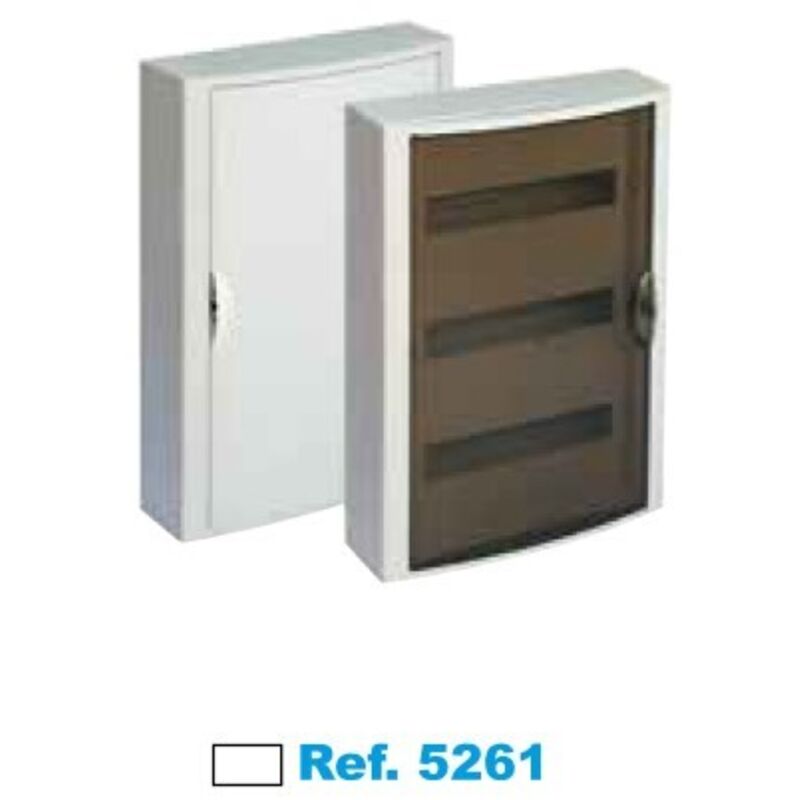 Solera - Panneau électrique de surface 42 éléments blanc Arelos 5261