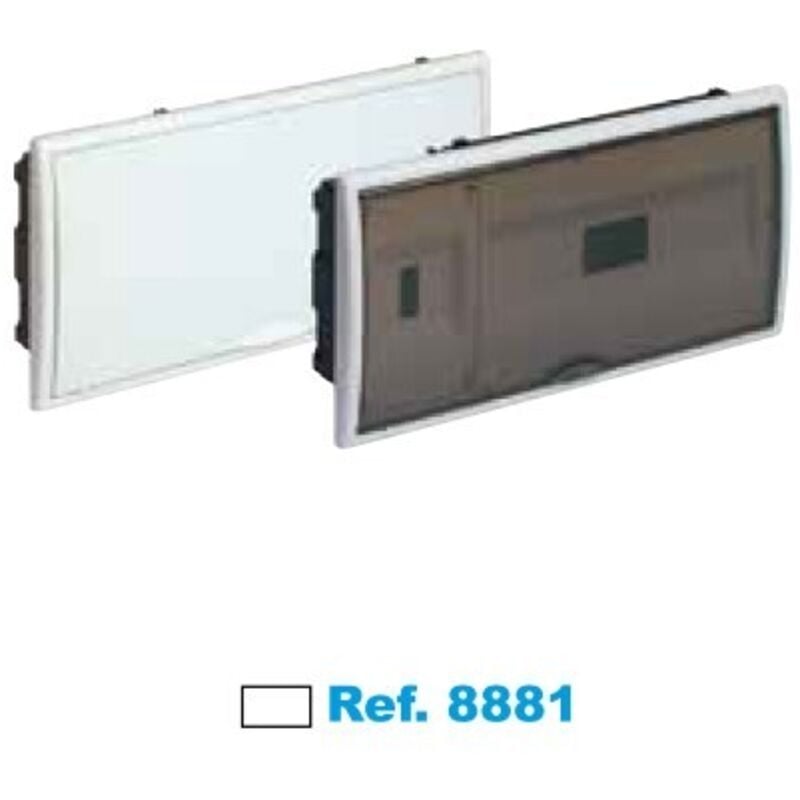 Solera - Panneau électrique encastré icp + 16 éléments blanc Arelos 8881