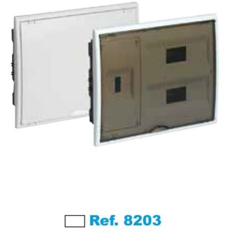 Panneau électrique encastré ICP + 24 éléments blanc Solera Arelos 8203
