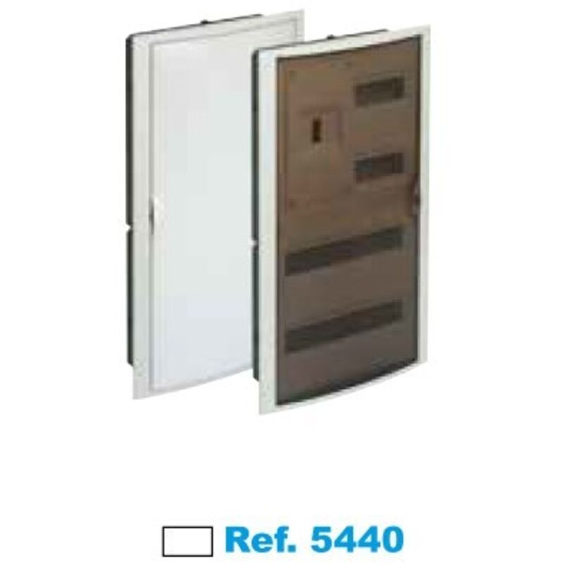 Solera - Panneau électrique encastré icp + 40 éléments blanc Arelos 5440