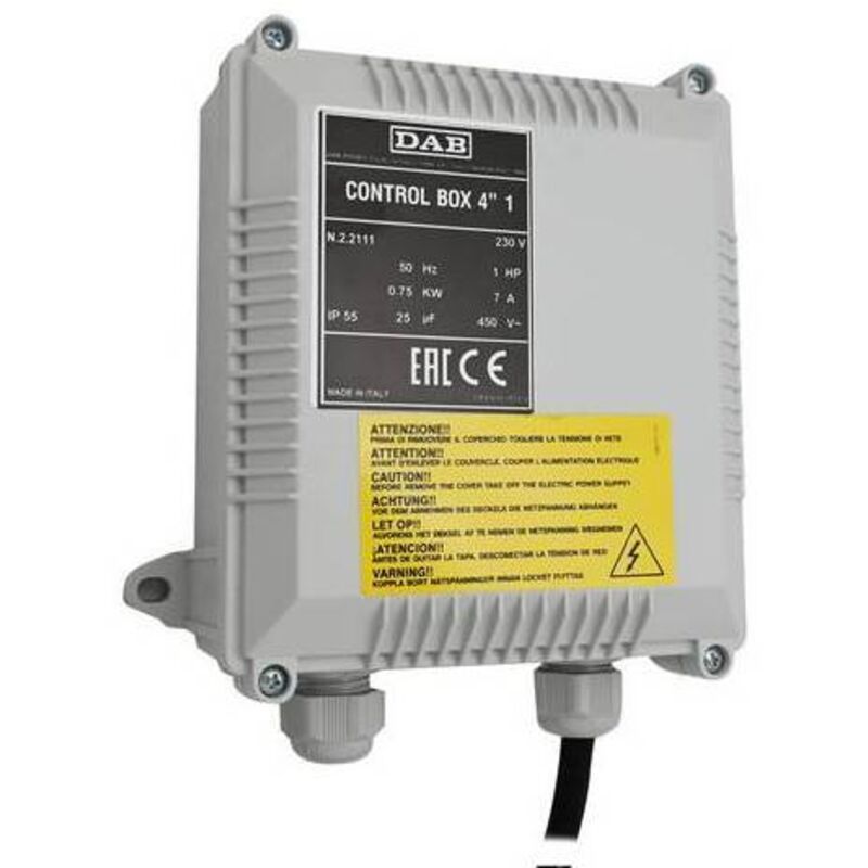 Panneau électrique pour immersion