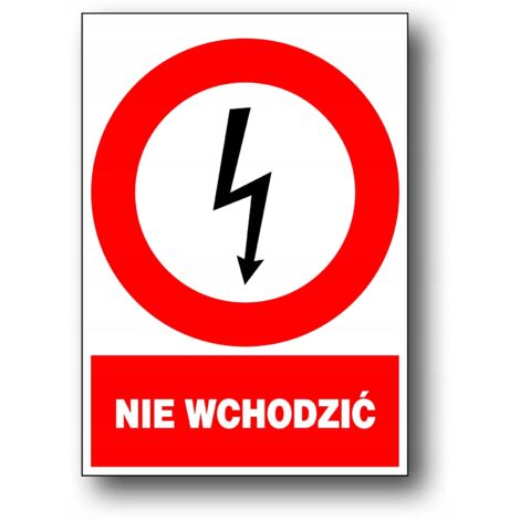 Panneau électrique ZEZ/A-4 NE PAS ENTRER