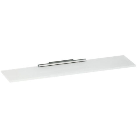 Panneau en verre cristal libre PLAN, sans bord vert, dessous mat 220 x 100 x 8 mm KEUCO