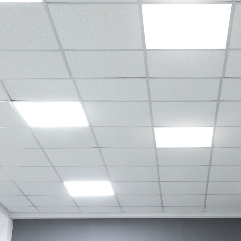 Panneau encastrable led panneau de plafond carré lampe à encastrer luminaire encastrable aluminium blanc, 36W 4320Lm blanc neutre, LxlxH