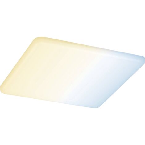 PANNEAU ENCASTRÉ LED VÉLUNA VARIFIT ZIGBEE ACCORDABLE BLANC IP44 15W 185X185MM 953,84 PAULMANN 95384