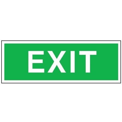 Panneau Film EXIT 300x105 mm