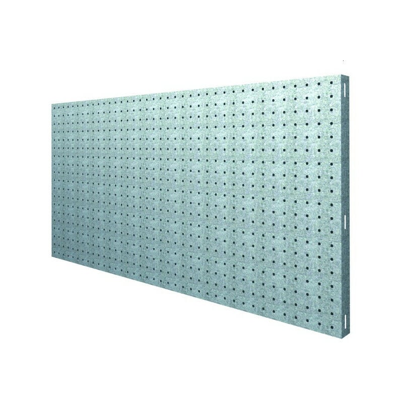 Simon Rack - Panneau mural de rangement 1200x400mm Galvanisé - panelclick 1200x400