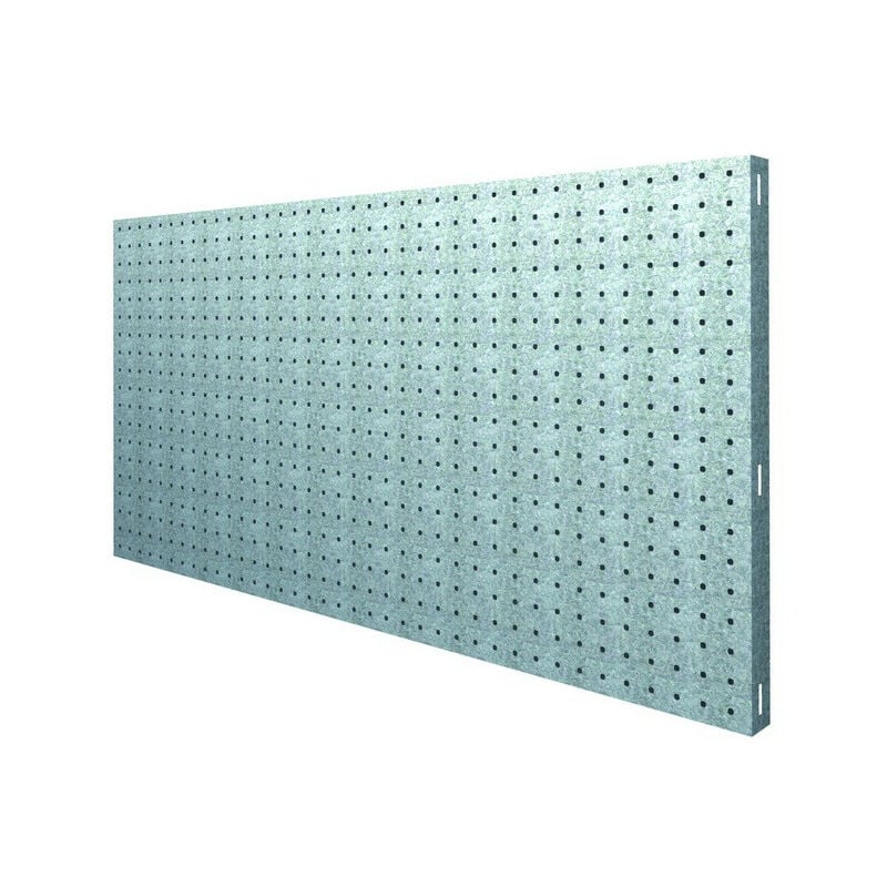 Simon Rack - Panneau mural de rangement 1200x600mm Galvanisé - panelclick 1200x600