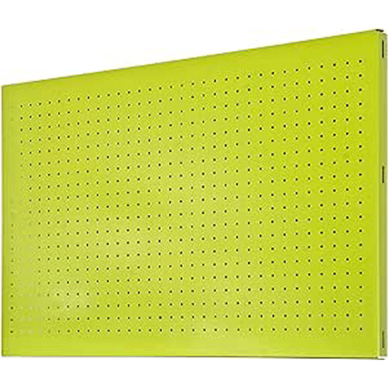 Panneau métallique perforé Simon Rack avec vis Couleur verte 400x1200x35 mm Fabriqué en Espagne
