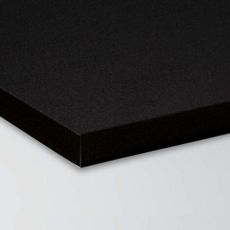 Panneau Forex haute densité 20 mm - Couleur noir - Dimension : 120x90 cm