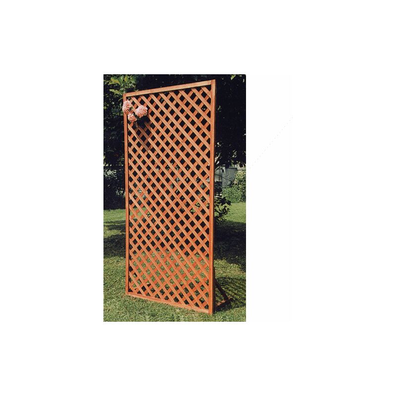 Panneau grillagA en bois 90x180 cm sans supports pour jardin