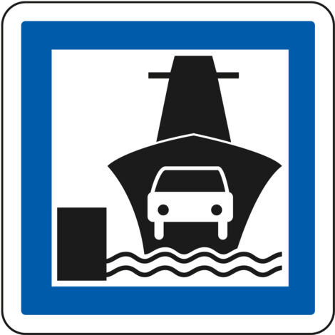 Panneau Indication CE10 – Embarcadère – Gamme ECOLIGN – Classe 1 – 350 mm