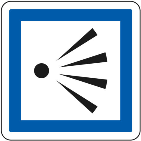 Panneau Indication CE21 – Point de vue – Gamme ECOLIGN – Classe 1 – 350 mm