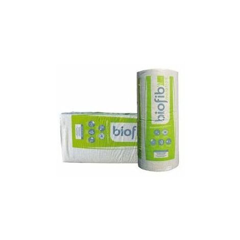 Panneau isolant BIOFIB CHANVRE Ep.100mm 1,25x0,6m  R2,5 - paquet(s) de 4.5 m²