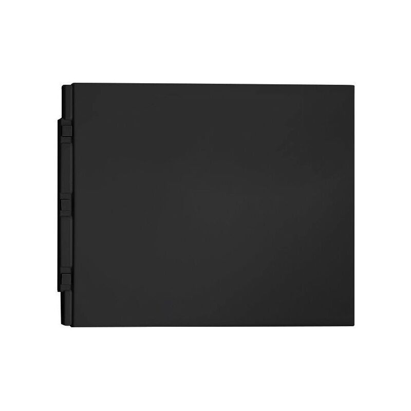 Polysan - Panneau latéral plain 70x59cm, noir mat