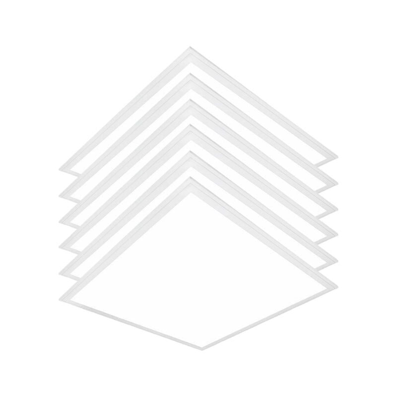 Panneau led 29W 60x60cm 120lm/W - led samsung (Pack de 6) - Blan