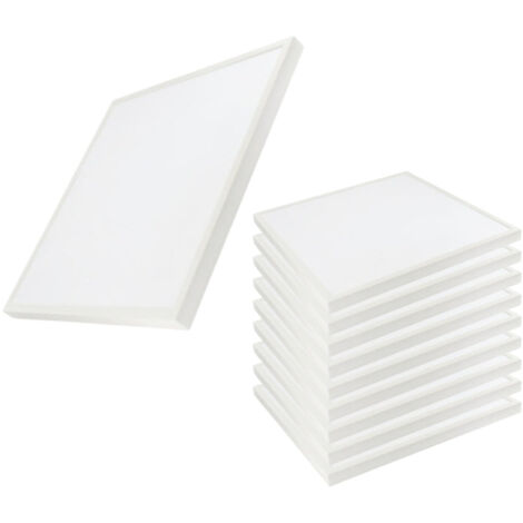 Panneau LED 34W 60x60cm en Saillie 120lm/W IP40 (Pack de 10) - Blanc Neutre  - SILUMEN