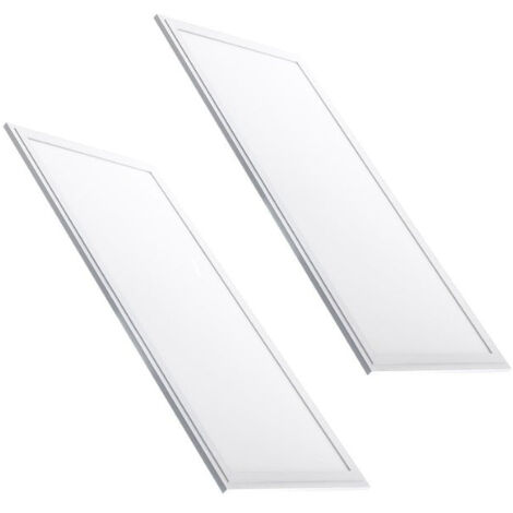 Panneau LED 60x30 36W Blanc - Blanc Froid / Pack de 2 - SILUMEN