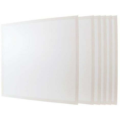 Panneau LED 60x60 48W BLANC (Pack de 6) - Blanc Froid 6000K - 8000K
