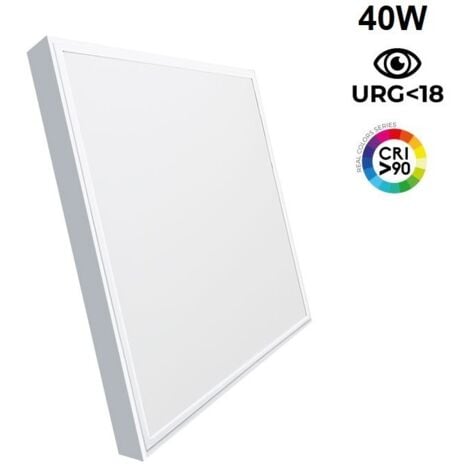 BARCELONA LED Panneau LED 60x60 en saillie extra-plat - Driver OSRAM - 40W - - Blanc Neutre