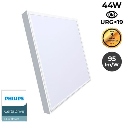 BARCELONA LED Panneau LED 60x60 en saillie extra-plat - Driver PHILIPS - 44W - - Blanc Froid