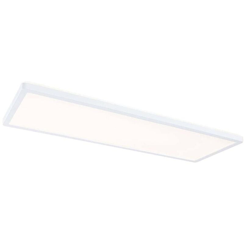 79925 p Atria Shine 22W 3000K 580x200mm ws Kst Plafonnier led 22 w blanc - Paulmann