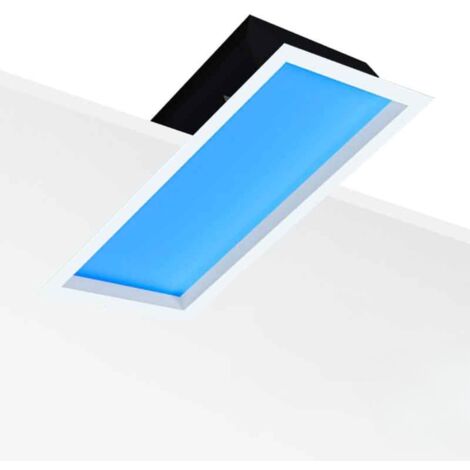 Lampesonline Panneau LED Ciel - Plafond Photo Nuage - Imprimé sur 6  Panneaux - 595x595