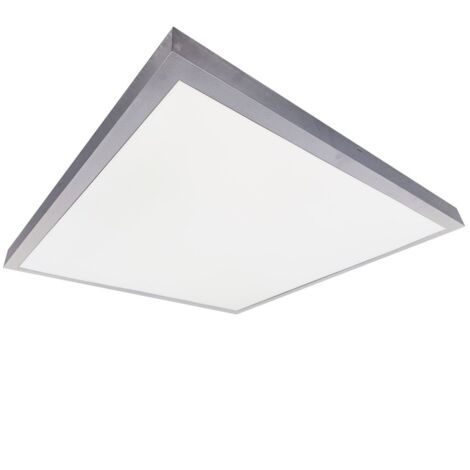 Panneau LED Borma surface 40W 6000K nickel 60x60cm