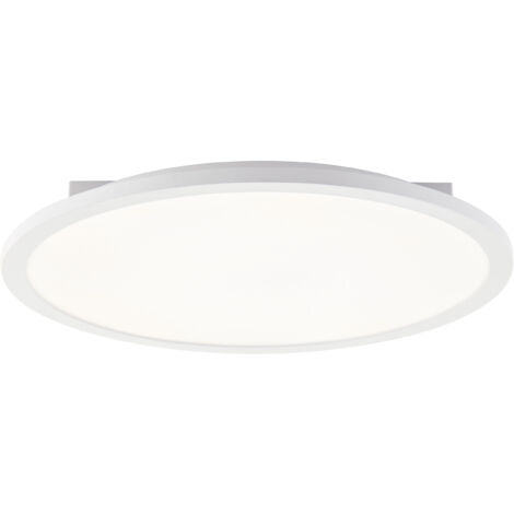 Panneau LED brillant Briston, panneau LED pour plafond, 42 cm, 1800 lm, 3000-6500 K, dimmable, blanc