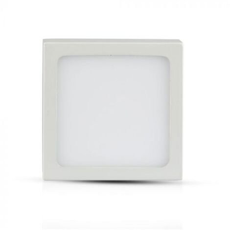 Panneau LED carré 18W 6400K pour montage au plafond