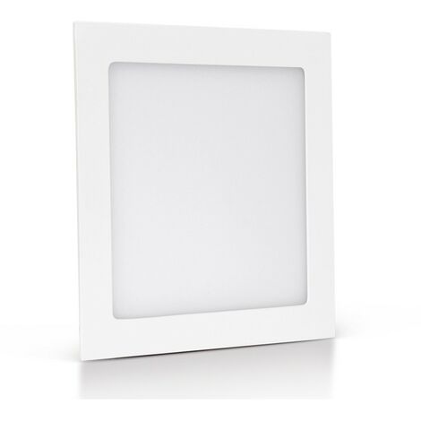 Panneau LED Carré 225 x 225mm 18W 3000K Blanc chaud ASLO