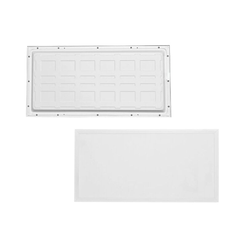 Silamp - Panneau led cct 60x30cm blanc 30W - 3000K/4000K/6000K (Pack de 2