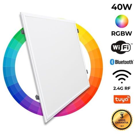 Panneau LED encastrable 60x60 WIFI SMART RGB / RGBW + CCT - 40W - Avec KIT de montage